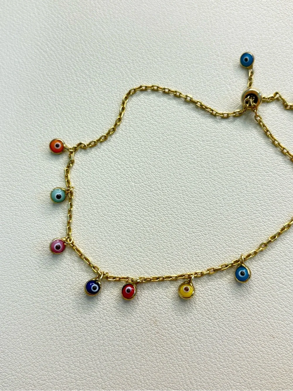 Evil eye charm bracelet